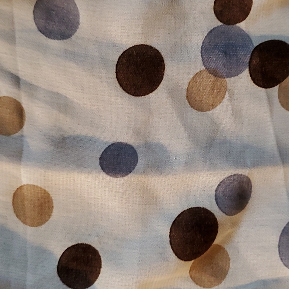 Polka Dot Scarf - Picture 2 of 2